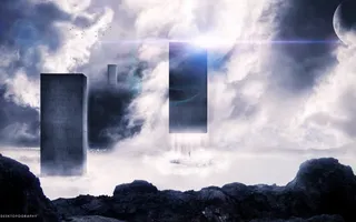 天空光效背景炫光光效素材