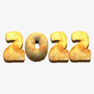 2022美食字体免抠