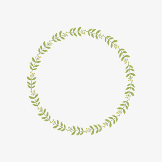 叶子花环免抠