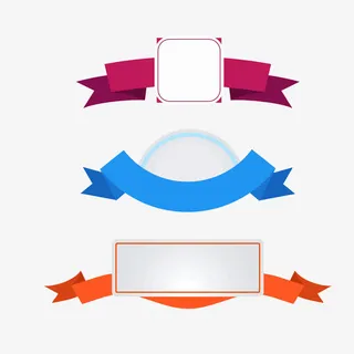 表头框画框标签免抠