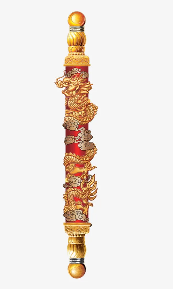 金龙柱免抠
