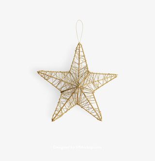 圣诞节星星透明免抠