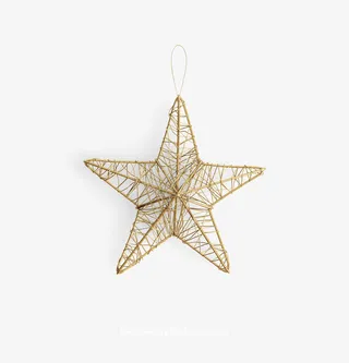 圣诞节星星透明免抠