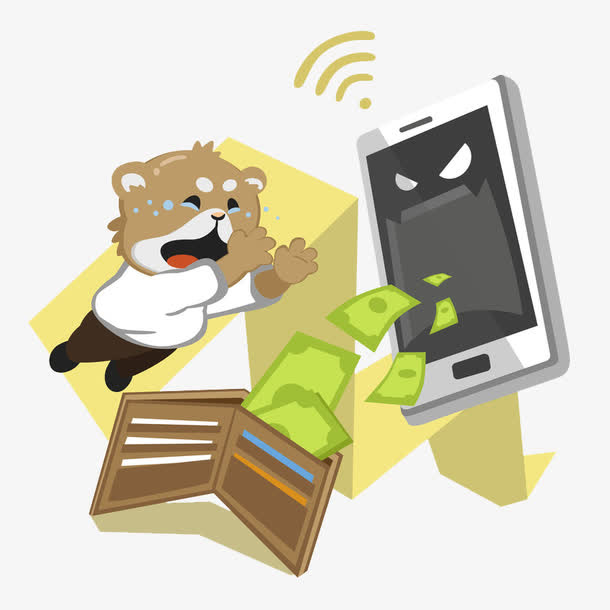 卡通被骗的小猫免抠图免抠