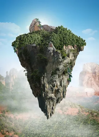 离地而起的山林免抠