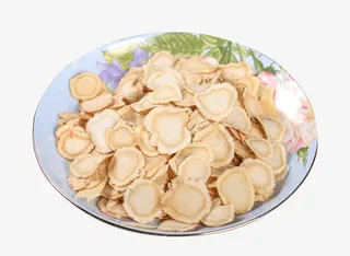 西洋参切片免抠