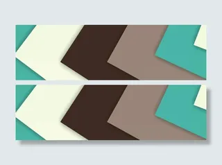 商务简约背景banner设计