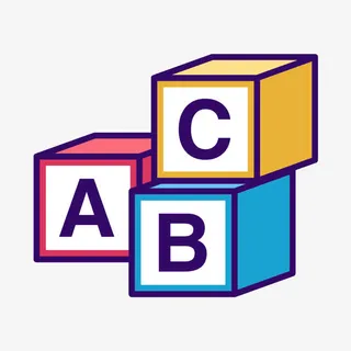 彩色手绘盒子元素免抠