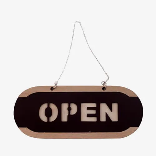 OPEN门牌免抠