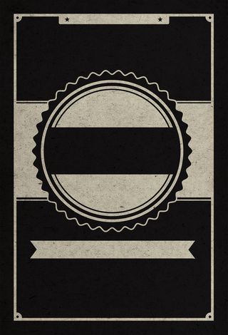 黑色几何花纹海报背景高清