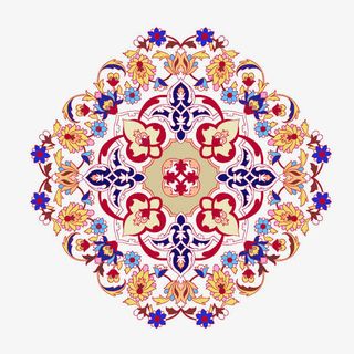 对称装饰图案免抠