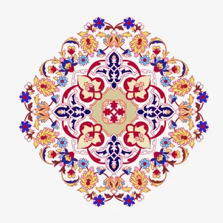 对称装饰图案免抠