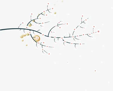 浪漫春天美丽樱花免抠