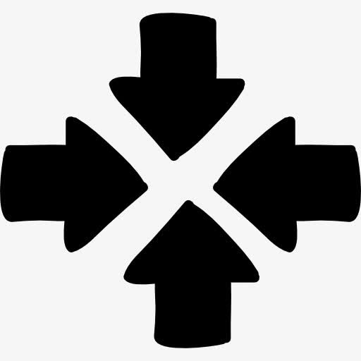 四箭图标免抠