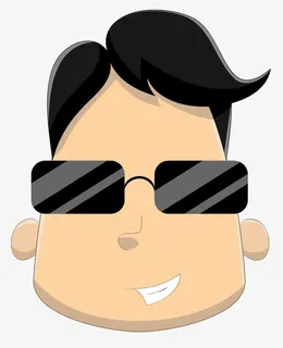 戴墨镜的时尚男人免抠