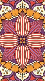 古典花纹花纹插画背景