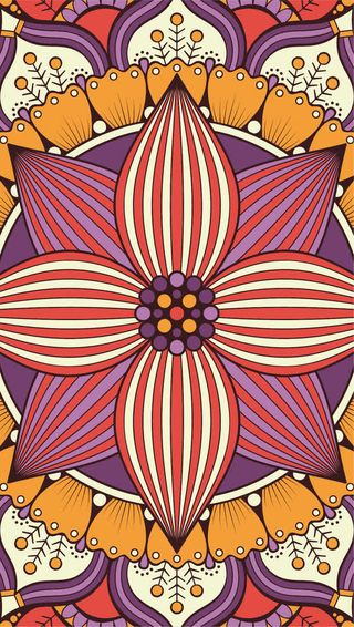 古典花纹花纹插画背景