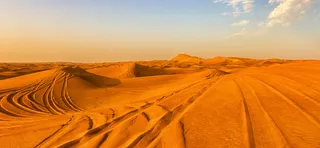 沙漠海报素材高清