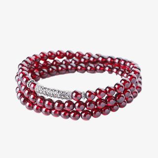 裴迪亚多圈镶银民族风手链免抠