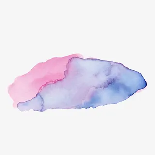 水彩笔触、免抠