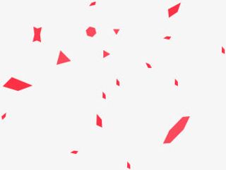 红色几何背景淘宝装修