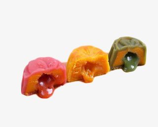 各色美味流心月饼免抠