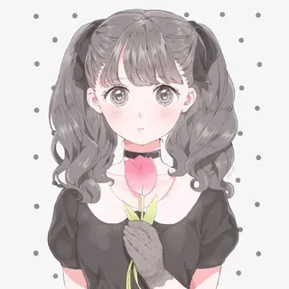 二次元萌妹免抠