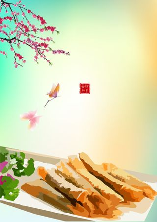 立春时节背景素材高清