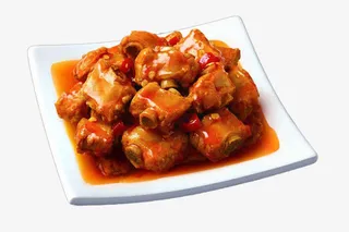 红烧排骨骨头免抠