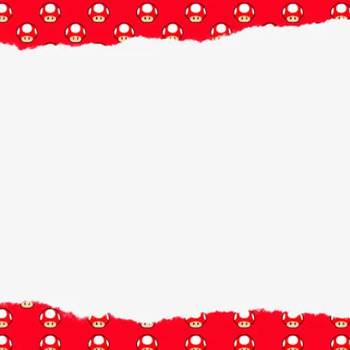 红色卡通背景