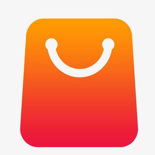 扁平化手提袋免抠