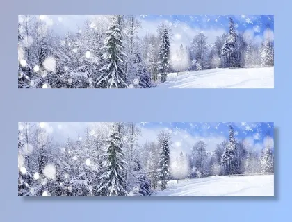 雪景浪漫冬季海报banner背景高清摄影风景背景 雪景浪漫冬季海报banner背景高清摄影风景背景