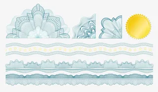 矢量名片底纹素材免抠