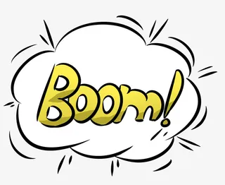 卡通震惊png素材免抠