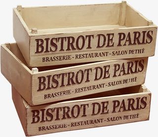 椅子复古家具素材 精美木头箱子免抠