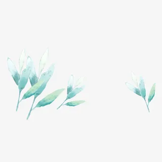 冰雕式树叶免抠