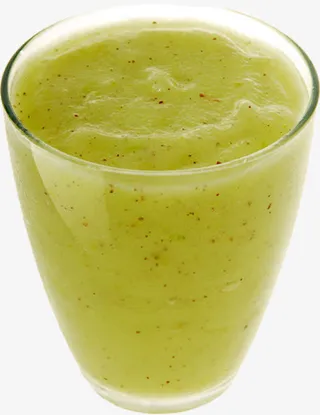 夏日饮品抹茶味绿色效果免抠