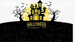 万圣节城堡免抠