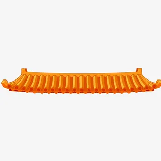 卡通皇宫屋檐建筑装饰免抠