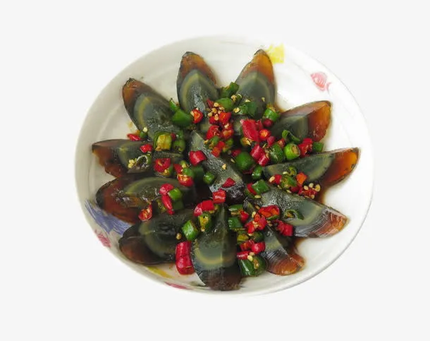 凉拌皮蛋免抠