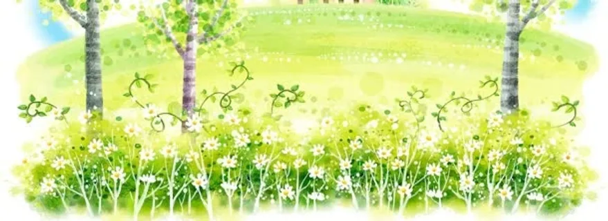 梦幻手绘卡通背景