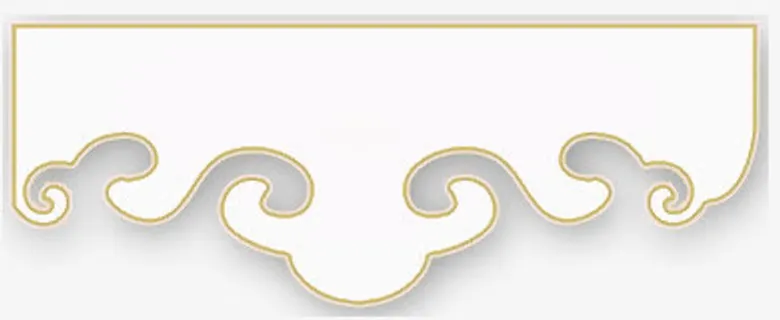 白色祥云背景古风