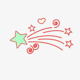 星星装饰免抠