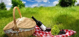 红酒店铺背景高清