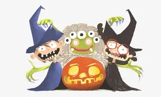 万圣节化妆派对免抠