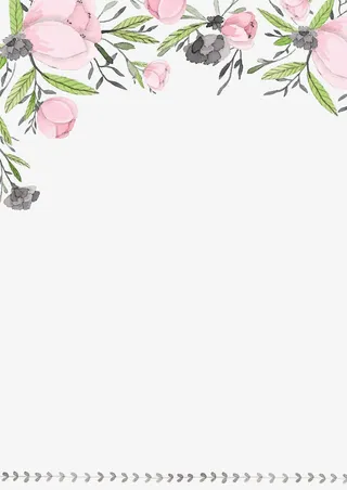 清新欧式结婚请柬免抠