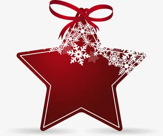 五角星卡片矢量素材免抠