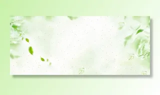 春天小清新文艺柳枝朦胧绿banner高清