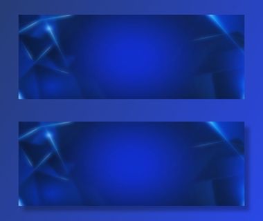 蓝色科技背景免抠