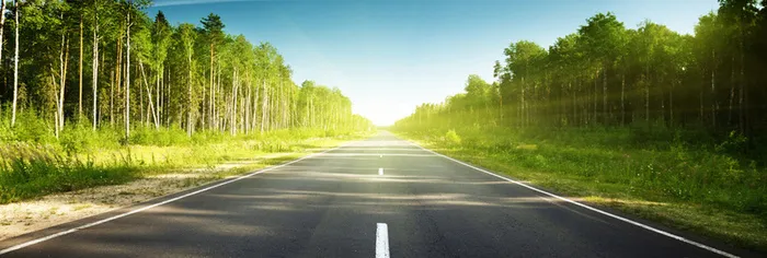 天空清新公路背景高清